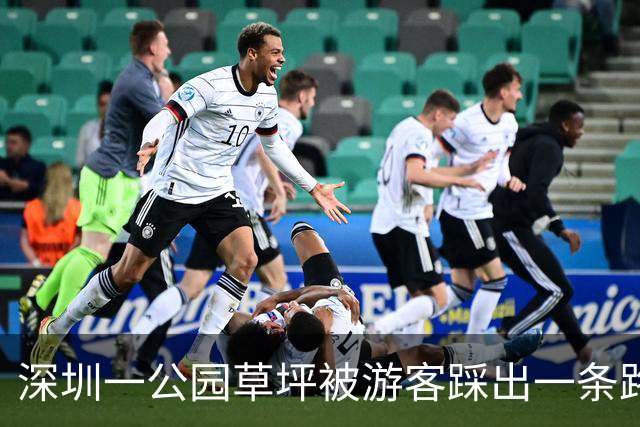 深圳一公园草坪被游客踩出一条路，园区放公告“正在评估是否改成正式园路”遭调侃，园区：公告属实，踩草坪是不文明行为，不能一味迁就