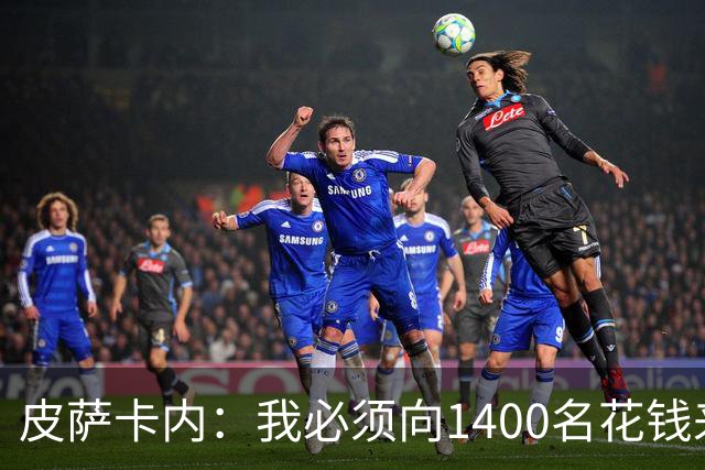 皮萨卡内：我必须向1400名花钱来看这样一场灾难的人道歉