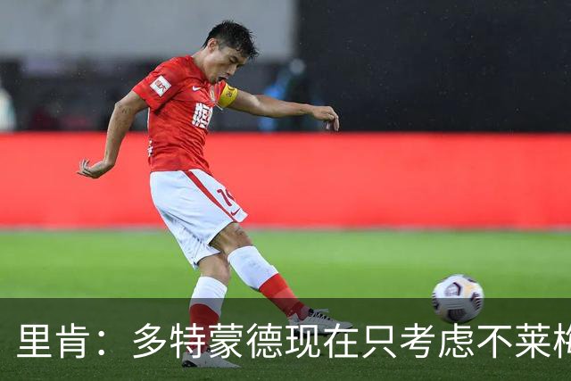 里肯：多特蒙德现在只考虑不莱梅，暂时没想拜仁