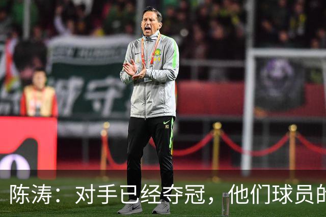 陈涛：对手已经夺冠，他们球员的精力没完全放在这场比赛
